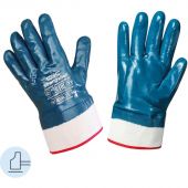 Перчатки защитные STRONGSHELL полное нитриловое покрытие крага р.11