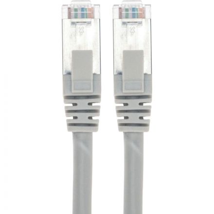 Патч-корд REXANT (02-0110-1) F/UTP, CAT 5e, 26AWG, LSZH, серый, 1м