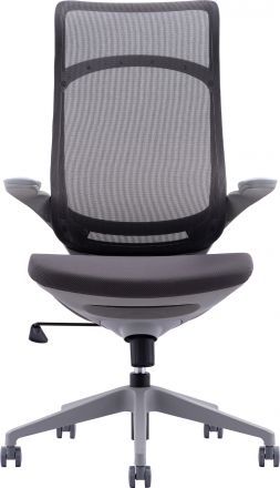 Кресло руководителя Everprof Spirit Сетка Серый