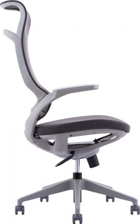 Кресло руководителя Everprof Spirit Сетка Серый