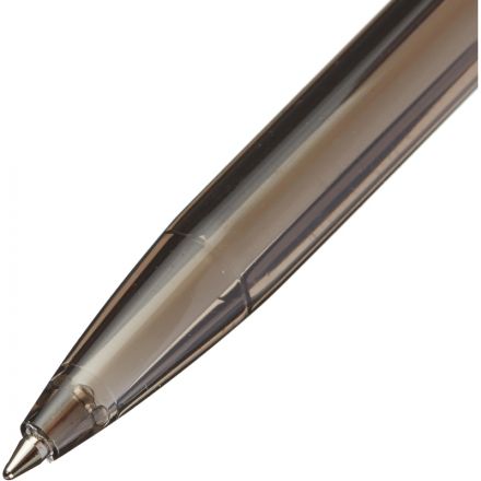 Ручка шариковая Attache Deli черная (толщина линии 0.5 мм)