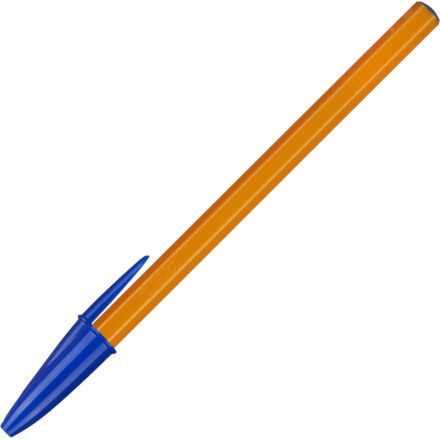 Ручка шариковая одноразовая BIC Orange синяя (толщина линии 0.35 мм)