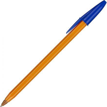 Ручка шариковая одноразовая BIC Orange синяя (толщина линии 0.35 мм)