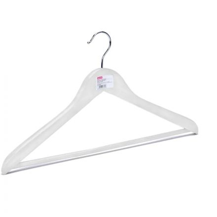 Вешалка-плечики WW_Attache CU3013M-W3/LH001-CW дер,пер,плос,р48-50бел УП3шт