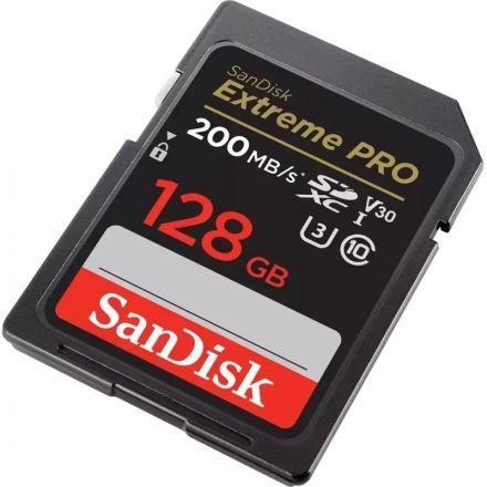 Карта памяти SanDisk ExtremePRO SD UHS/128GB/4K/черн(SDSDXXD-128G-GN4IN)