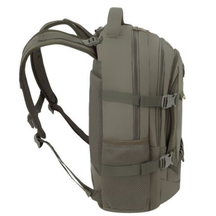 Рюкзак HEIKKI DESERTED (ХЕЙКИ) универсальный, 3 отделения, эргономичный, багажная лента, хаки, 47х33х17 см, 273877