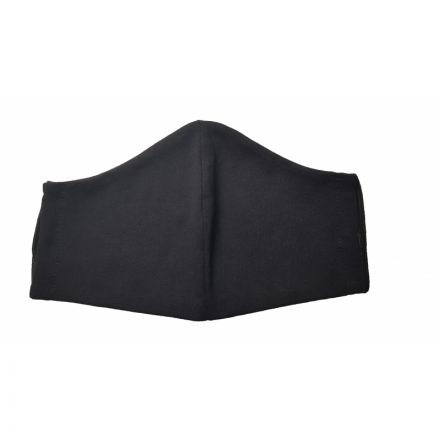Маска текстильная многоразовая защитная черная (12 шт./уп.) М1