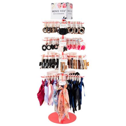 Стойка-вертушка настольная MONTE VITA (МОНТЕ ВИТА), 108х44см, 4 ряда, 22 крючка, 507506 Стойка-вертушка настольная MONTE VITA (МОНТЕ ВИТА), 108х44см, 4 ряда, 22 крючка, 507506