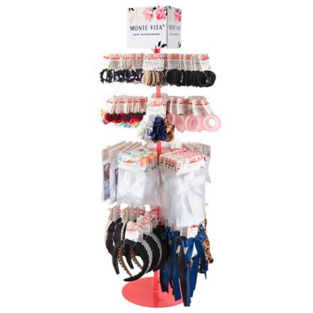 Стойка-вертушка настольная MONTE VITA (МОНТЕ ВИТА), 108х44см, 4 ряда, 22 крючка, 507506 Стойка-вертушка настольная MONTE VITA (МОНТЕ ВИТА), 108х44см, 4 ряда, 22 крючка, 507506