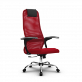 Кресло Метта SU-BM-8 красное/красное Ch