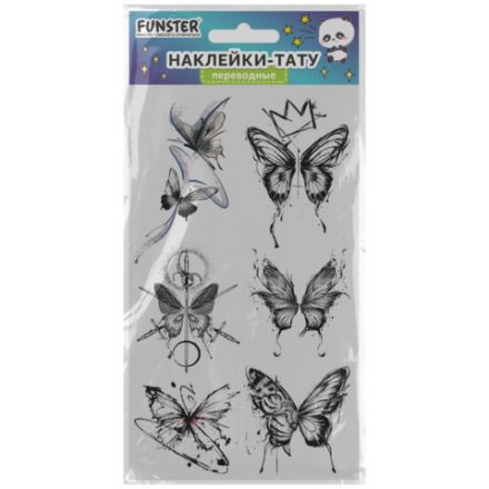 Наклейки-тату переводные "Разные", 20,5х10 см, ассорти 12 видов, FUNSTER (ФАНСТЕР), 666102 Наклейки-тату переводные "Разные", 20,5х10 см, ассорти 12 видов, FUNSTER (ФАНСТЕР), 666102