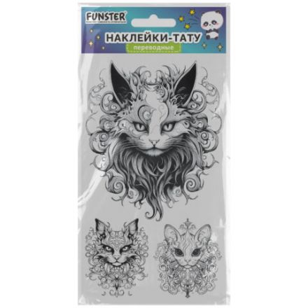 Наклейки-тату переводные "Разные", 20,5х10 см, ассорти 12 видов, FUNSTER (ФАНСТЕР), 666102 Наклейки-тату переводные "Разные", 20,5х10 см, ассорти 12 видов, FUNSTER (ФАНСТЕР), 666102