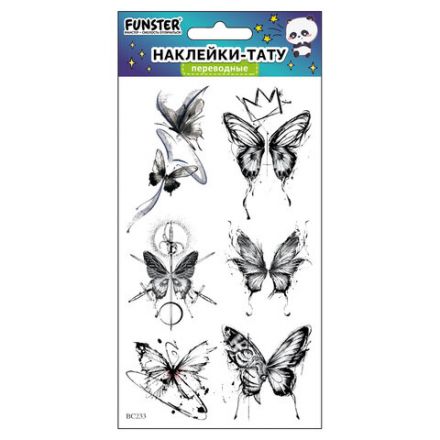 Наклейки-тату переводные "Разные", 20,5х10 см, ассорти 12 видов, FUNSTER (ФАНСТЕР), 666102 Наклейки-тату переводные "Разные", 20,5х10 см, ассорти 12 видов, FUNSTER (ФАНСТЕР), 666102