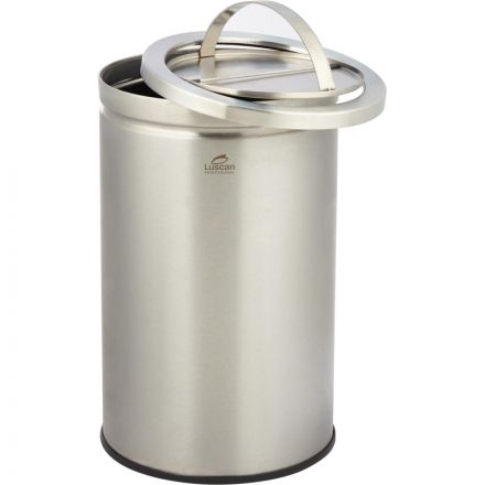 Урна с качающейся крышкой нерж.сталь Luscan Professional 18л