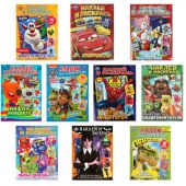 Раскраска с наклейками, АССОРТИ, А4, 214х290 мм, 16 стр., 16 наклеек, УМКА