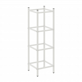 Loft Угловой проходной переходной модуль VR.L-SL.UPK-2.3.2 Белый металл 446*446*1458