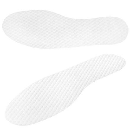 Стельки для обуви впитывающие от пота и запаха, КОМПЛЕКТ 5 пар, размер RU 33-45 / EU 34-46, с линиями выреза, SHEGRA (ШЕГРА), 700729