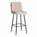 Барный стул Medeo/Медео велюр, бежевый, 7, 45х56х113 см spb Барный стул Medeo/Медео велюр, бежевый, 7, 45х56х113 см spb