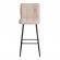 Барный стул Medeo/Медео велюр, бежевый, 7, 45х56х113 см spb Барный стул Medeo/Медео велюр, бежевый, 7, 45х56х113 см spb