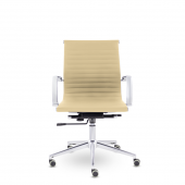 Кресло СН-300 Кайман Н soft хром Ср S-0413 (кофейный)