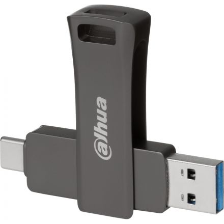 Флеш-память Dahua 64 ГБ, USB3.2 Gen1 Type A и Type C DHI-USB-P629-32-64GB