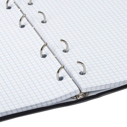 Тетрадь на кольцах А5 (175х215 мм), 120 листов, твердый картон, клетка, BRAUBERG, Beauty, 404082