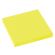 Блок самоклеящийся (стикеры), BRAUBERG, НЕОНОВЫЙ, 76х76 мм, 90 листов, желтый, 122702