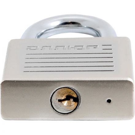 Замок навесной УЗК_Аллюр ВС1Ч-060 (60хd=9,8х33) чугун (16837) хром (4кл)