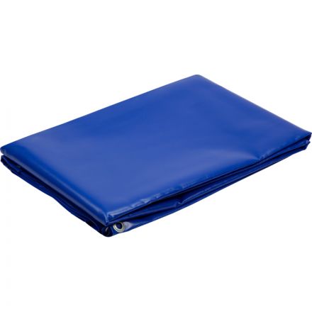 Тент ПВХ 500гр/м2 синий 3мx4м с люверсами_2305