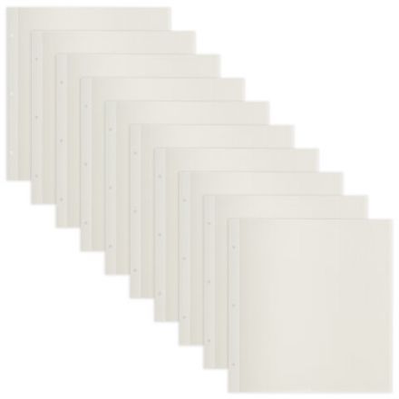 Листы для фотоальбома магнитные 30х32 см, КОМПЛЕКТ 10 шт., BRAUBERG, 391313