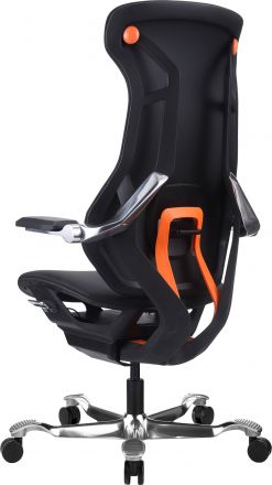 Эргономичное кресло Everprof Atom Black Экокожа Черный