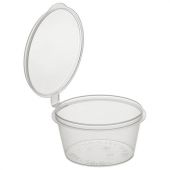 Соусник одноразовый 50 мл, Стандарт, с верхней крышкой, прозрачный, ВЗЛП, 1245П2