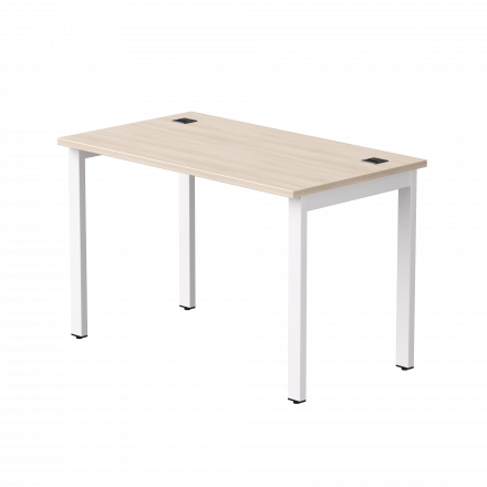 Стол прямой Everprof EVO на металлокаркасе 1180х670х755 мм Дуб Соната/Белый