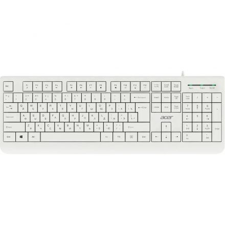 Набор клавиатура+мышь Acer OCC400,белый USB (ZL.ACCCC.014)