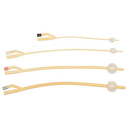 Катетер урологический Фолея СН/FR 12, 40 см, КОМПЛЕКТ 10 шт., UNICORNMED, ИТ03S12