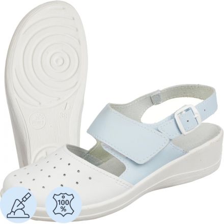 Сабо Бэлла жен.нат.кожа голубые (р.39) (69110108/06)