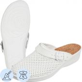 Сабо Лера жен.нат.кожа цв.белый, пробковая стелька (р.36) (69430108)