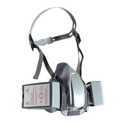 Полумаска фильтрующая БРИЗ-4206, обтюратор термопласт, без фильтров, размер М