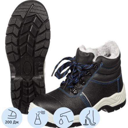 Ботинки рабочие ПУ/ТПУ с МП, МС искус.мех р 41 Ботинки рабочие ПУ/ТПУ с МП, МС искус.мех р 41