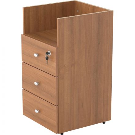 Тумба приставная Easy One LT 22/16 400 орех new 3 ящ Тумба приставная Easy One LT 22/16 400 орех new 3 ящ