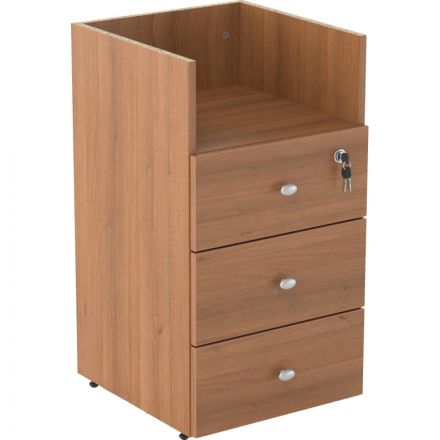 Тумба приставная Easy One LT 22/16 400 орех new 3 ящ Тумба приставная Easy One LT 22/16 400 орех new 3 ящ