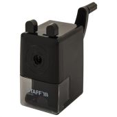 Точилка механическая STAFF "EVERYDAY" MS-796, корпус черный, 229796 Точилка механическая STAFF "EVERYDAY" MS-796, корпус черный, 229796