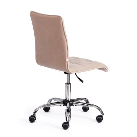 Кресло Tetchair ZERO, флок , бежевый, 7