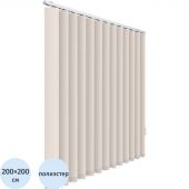 Жалюзи VD_0MX Вертикальные тканевые  Магнолия   200x200 бежевый