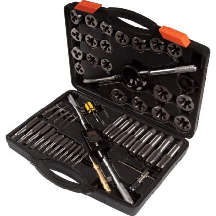 Набор метчиков и плашек SK-5 M6-M24, кейс, 51 предмет AFFIX