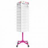 Стойка для размещения товара напольная MONTE VITA (МОНТЕ ВИТА), 211x58x58 см, 150 крючков, 507505