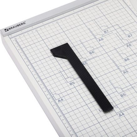 Резак сабельный BRAUBERG KATANA TSM-312, А3, на 12 л., длина реза 440 мм, металлическое основание, защитный экран, 532984