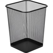 Корзина для мусора Luscan 17 л металл черная Корзина для мусора Luscan 17 л металл черная