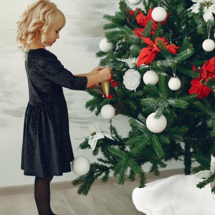 Новогодний коврик под елку, белый, 60 см, полиэстер, подвес, ЗОЛОТАЯ СКАЗКА, 592157