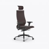 Кресло SynchroSit 10 B2-110D - Extra /Km02/Nb02/D02P/H13mL-2D(M24.B11.G19.W25) Темно-коричневый